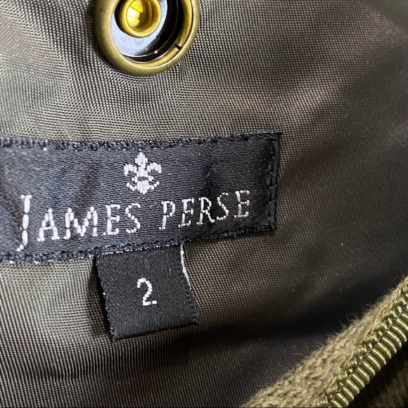 JAMES PERSE 2 Olive Utility Field Military Bomber Jacket - Picture 13 of 14